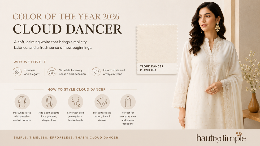 Cloud Dancer: The Color of the Year 2026 by HautbyDimple