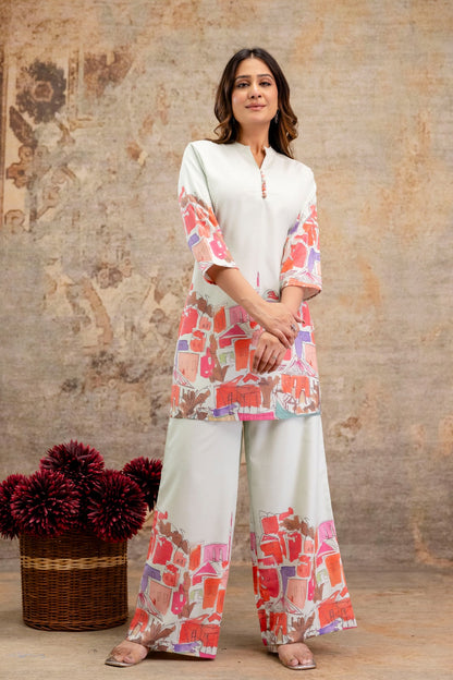 Cotton 3 Pcs suit Set with tassle and Embroidery work