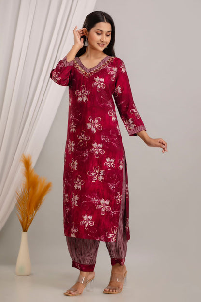Premium Modal Fabric Festive Dupatta Set